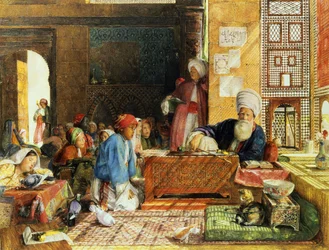 Interior de una Escuela, El Cairo, 1890